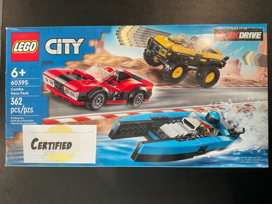 LEGO 60395 Combo Race Pack - Certified