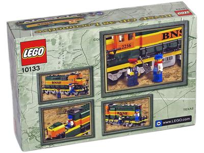 LEGO 10133 Burlington Northern Santa Fe BNSF Locomotive - Retired