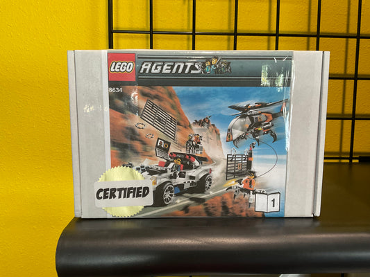 LEGO 8634 Turbocar Chase - Certified