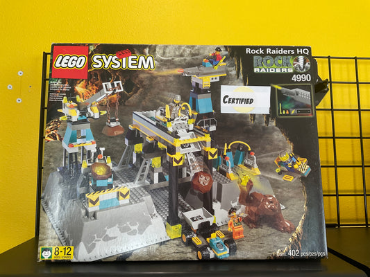 LEGO 4990 The Rock Raiders HQ - Certified