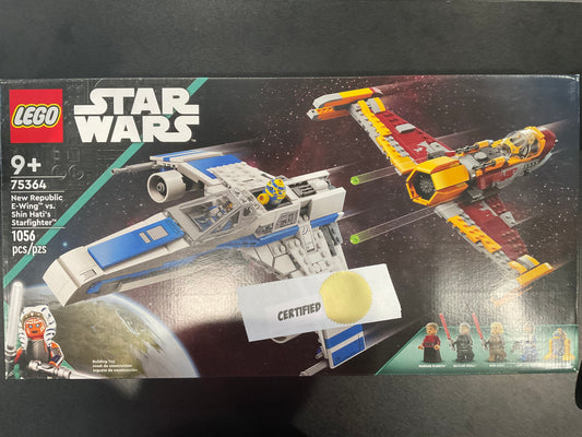 LEGO 75364 New Republic E-wing vs. Shin Hati's Starfighter - Certified