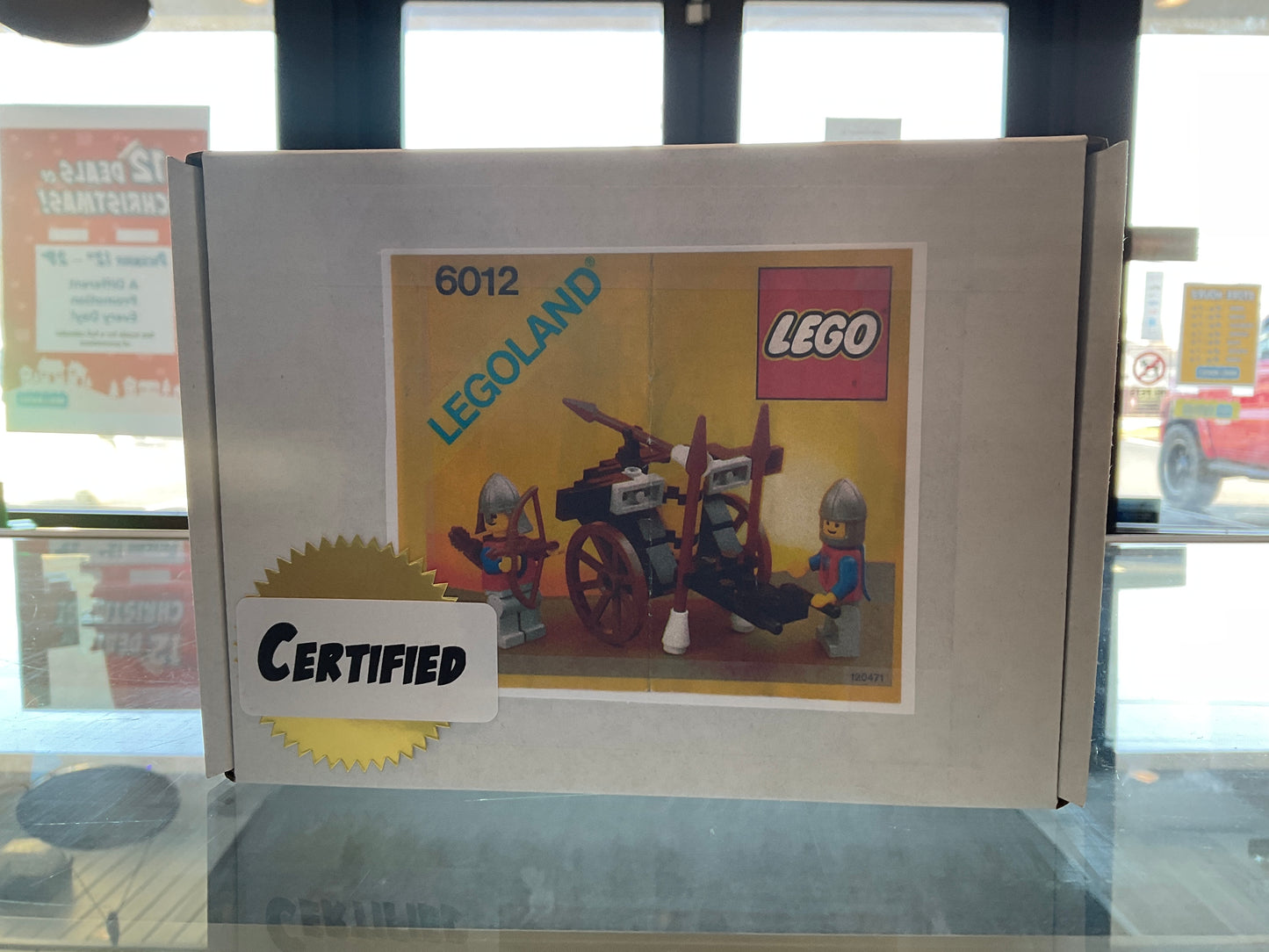 LEGO 6012 Lion Knights Siege Cart - Certified