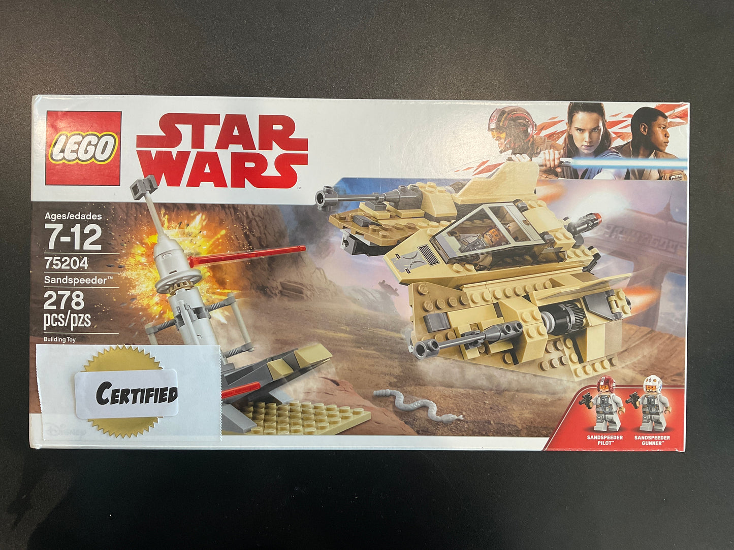 75204 LEGO Star Wars Sandspeeder - Certified