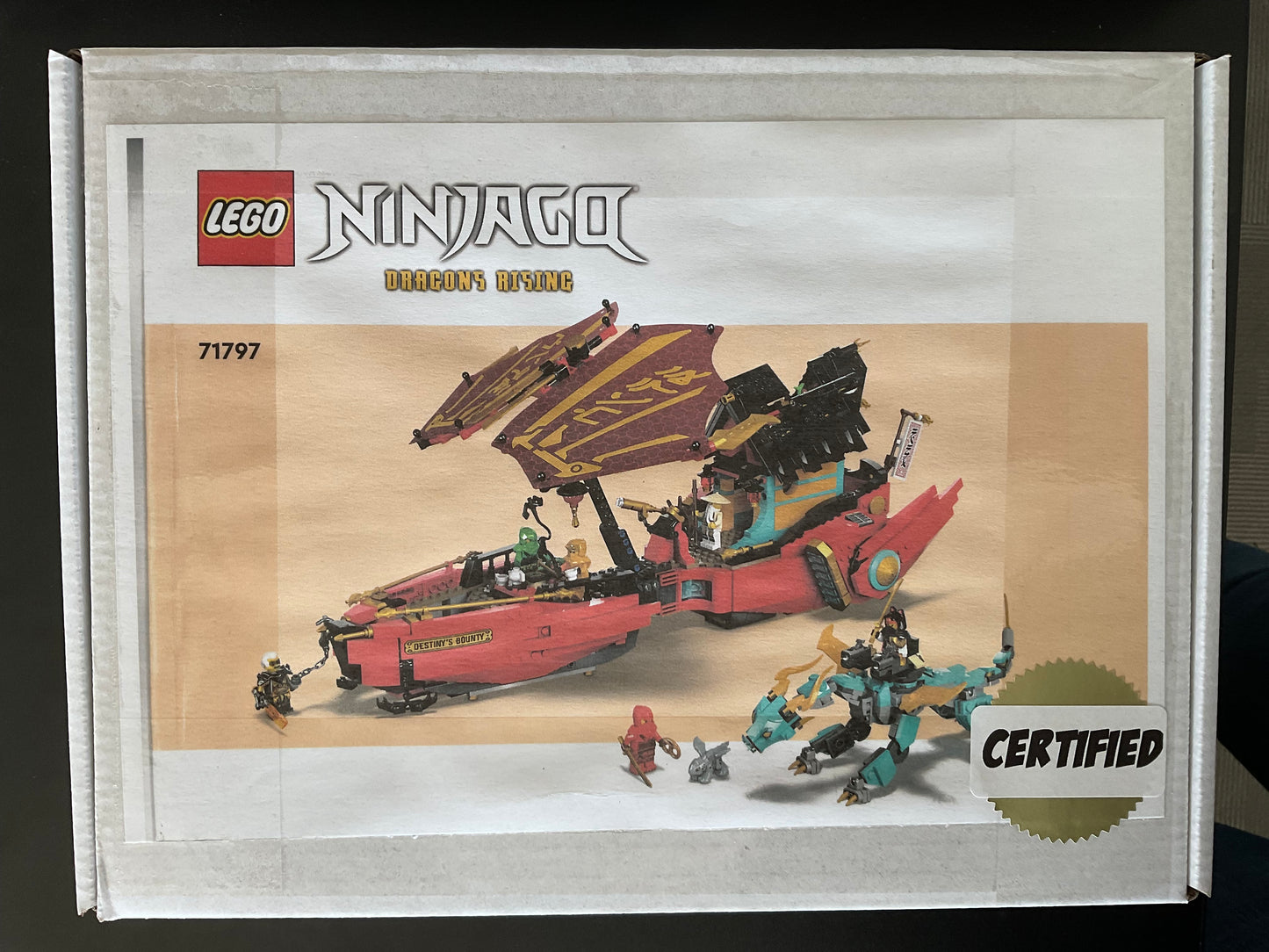 LEGO 71797 Destiny's Bounty - Race Against Time - Certified