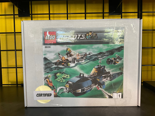 LEGO 8636 Deep Sea Quest - Certified
