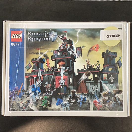 LEGO 8877 Knight's Kingdom II Vladek's Dark Fortress - Certified