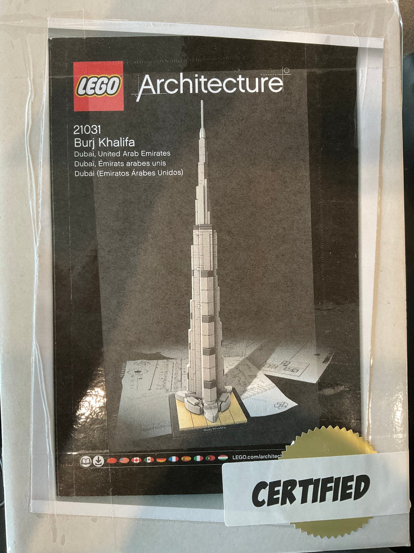 LEGO 21031 Burj Khalifa - Certified