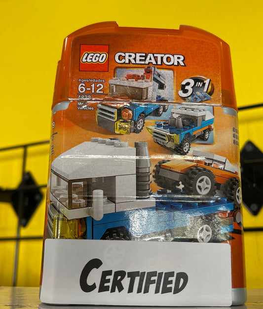 4838 Creator: 3 in 1 Mini Vehicles - CERTIFIED