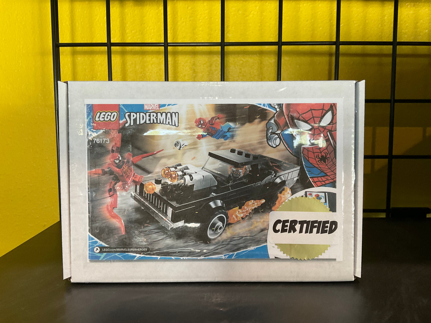 76173 Marvel Spider-Man: Spider-Man and Ghost Rider vs. Carnage - CERTIFIED