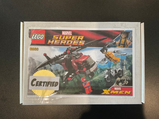 LEGO 6866 X-Men Wolverine's Chopper Showdown - Certified