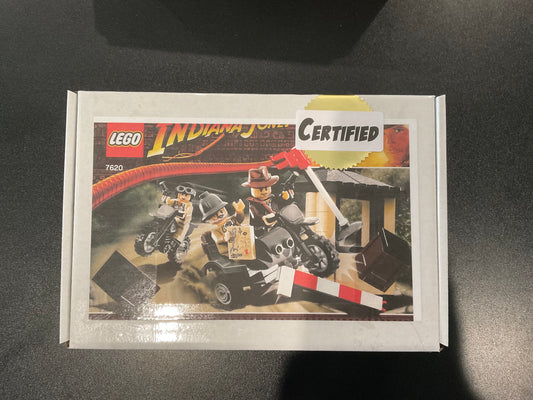 LEGO 7620 Indiana Jones Motorcycle Chase - Certified