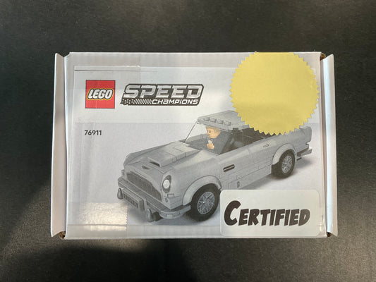 LEGO 76911 007 Aston Martin DB5 - Certified
