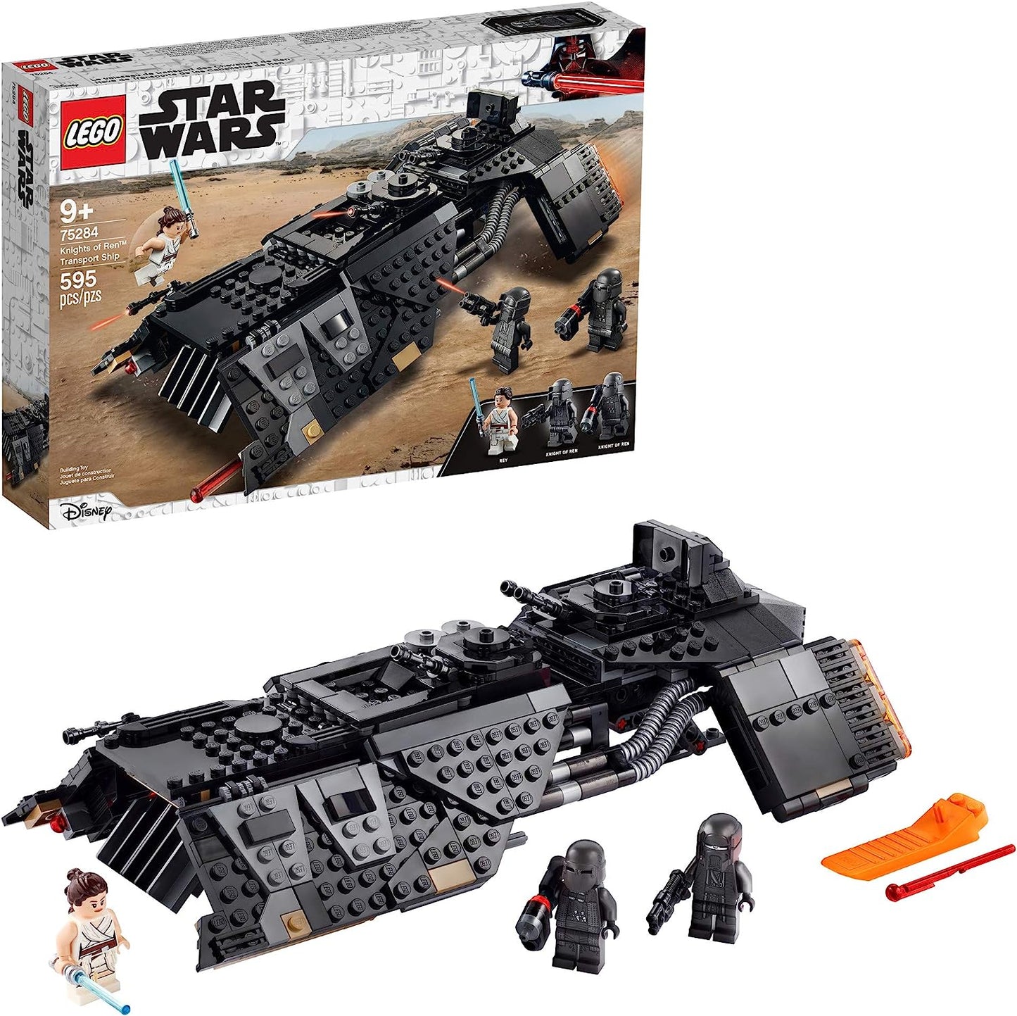 75284 Star Wars: The Rise of Skywalker Knights of Ren Transport Ship - CERTIFIED