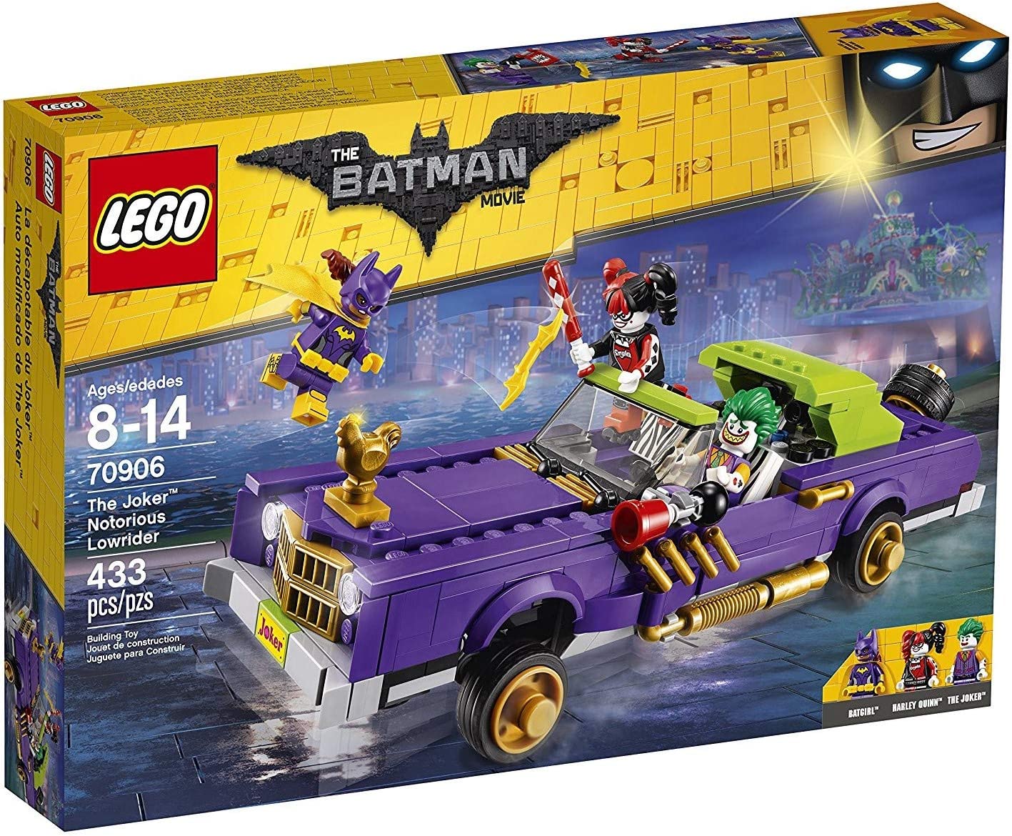 70906 The Batman Movie: The Joker Notorious Lowrider - CERTIFIED