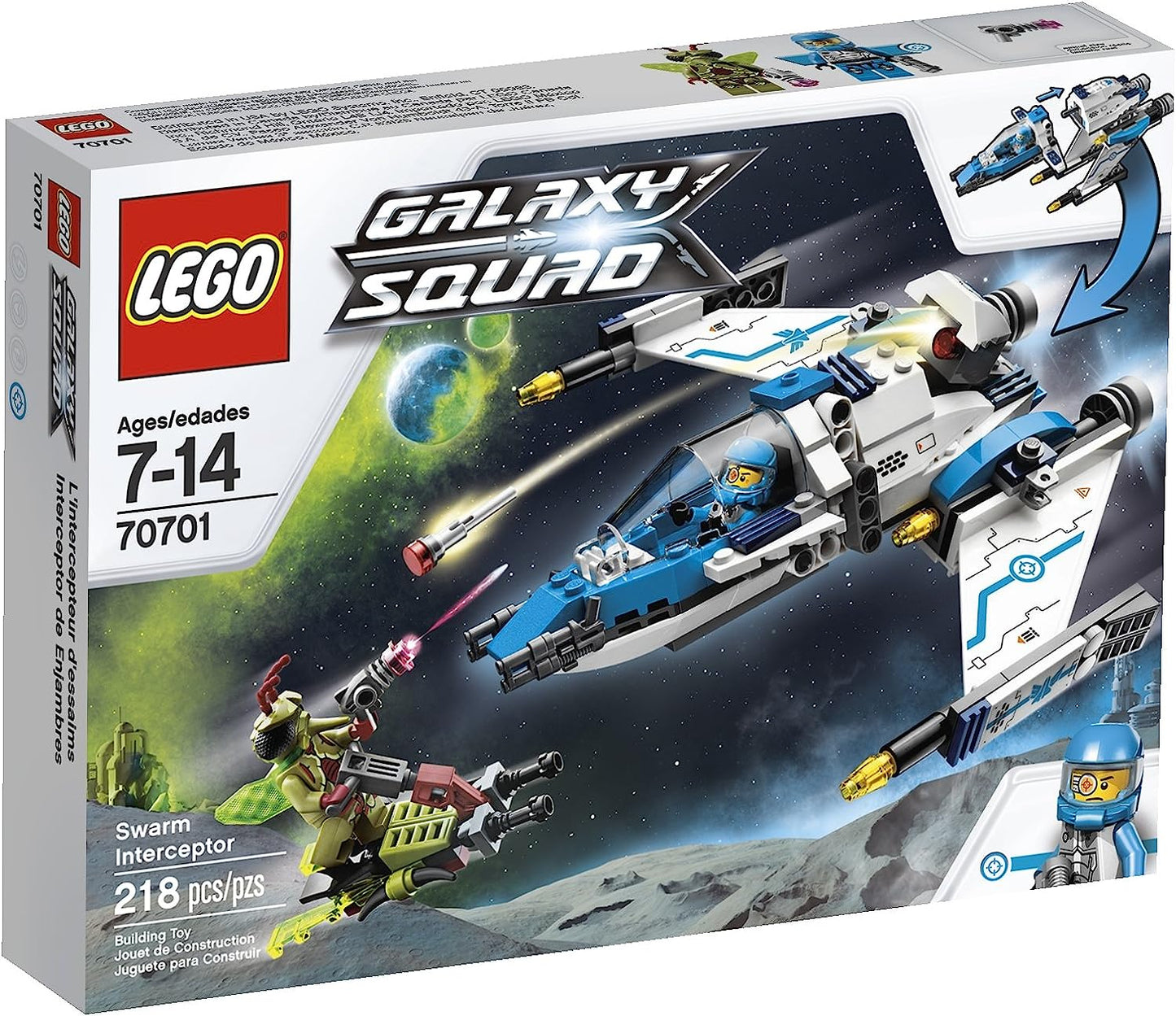 70701 Galaxy Squad: Swarm Interceptor - CERTIFIED
