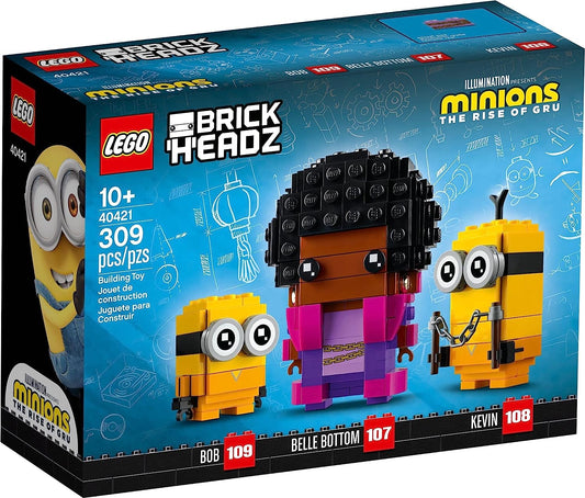40421 BrickHeadz: Minions Belle Bottom, Kevin and Bob - Retired