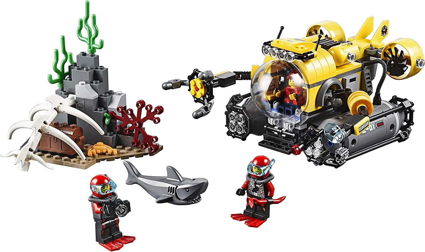 60092 City: Deep Sea Explorers Submarine - CERTIFIED