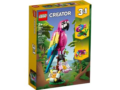 LEGO 31144 Exotic Pink Parrot - Retired – bricksandminfigsmetroeast