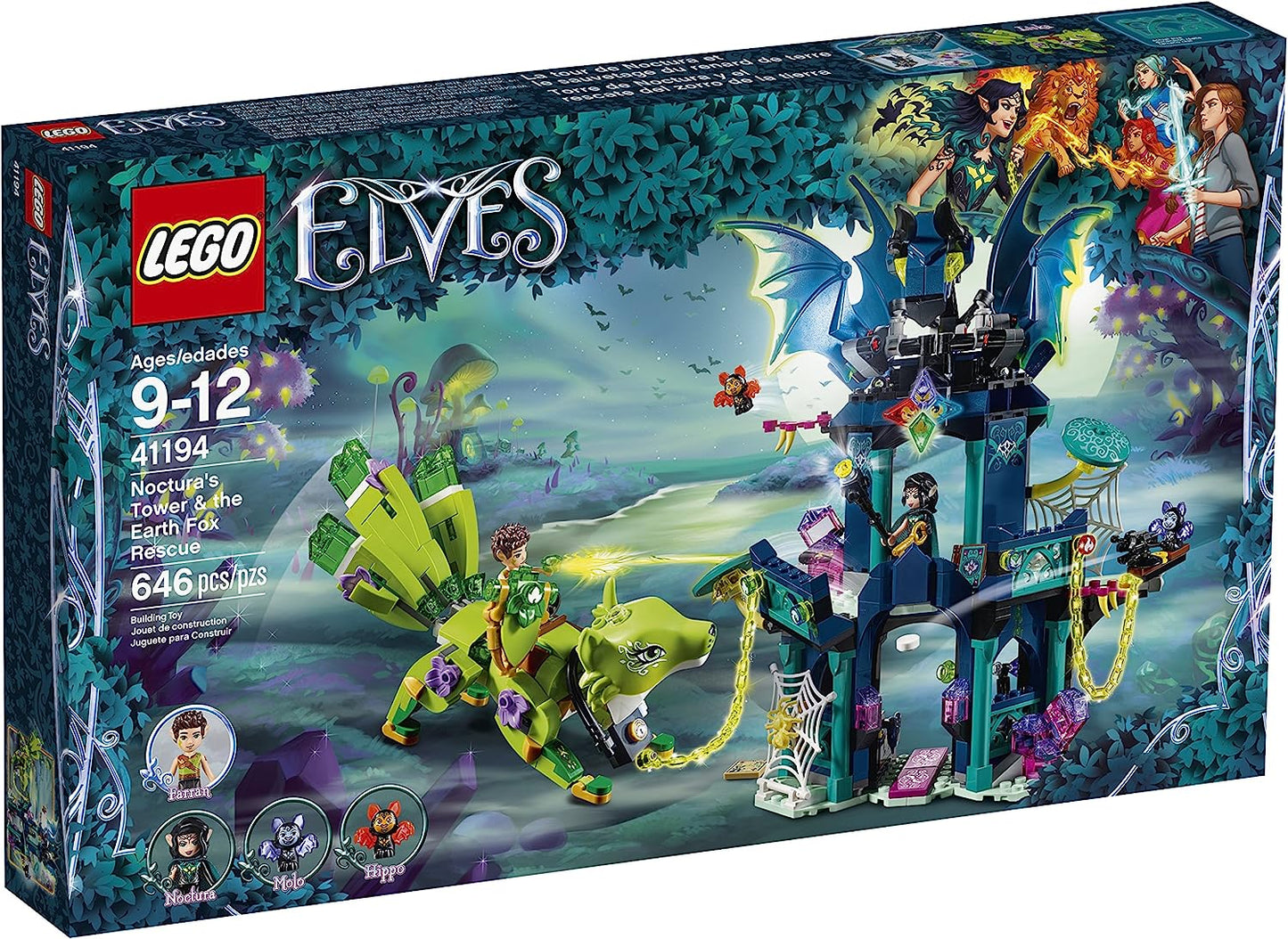41194 Elves: Noctura's Tower and The Earth Fox Rescue - CERTIFIED
