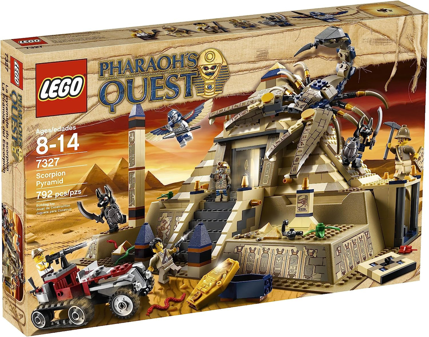 7327 Pharaoh's Quest: Scorpion Pyramid - CERTIFIED
