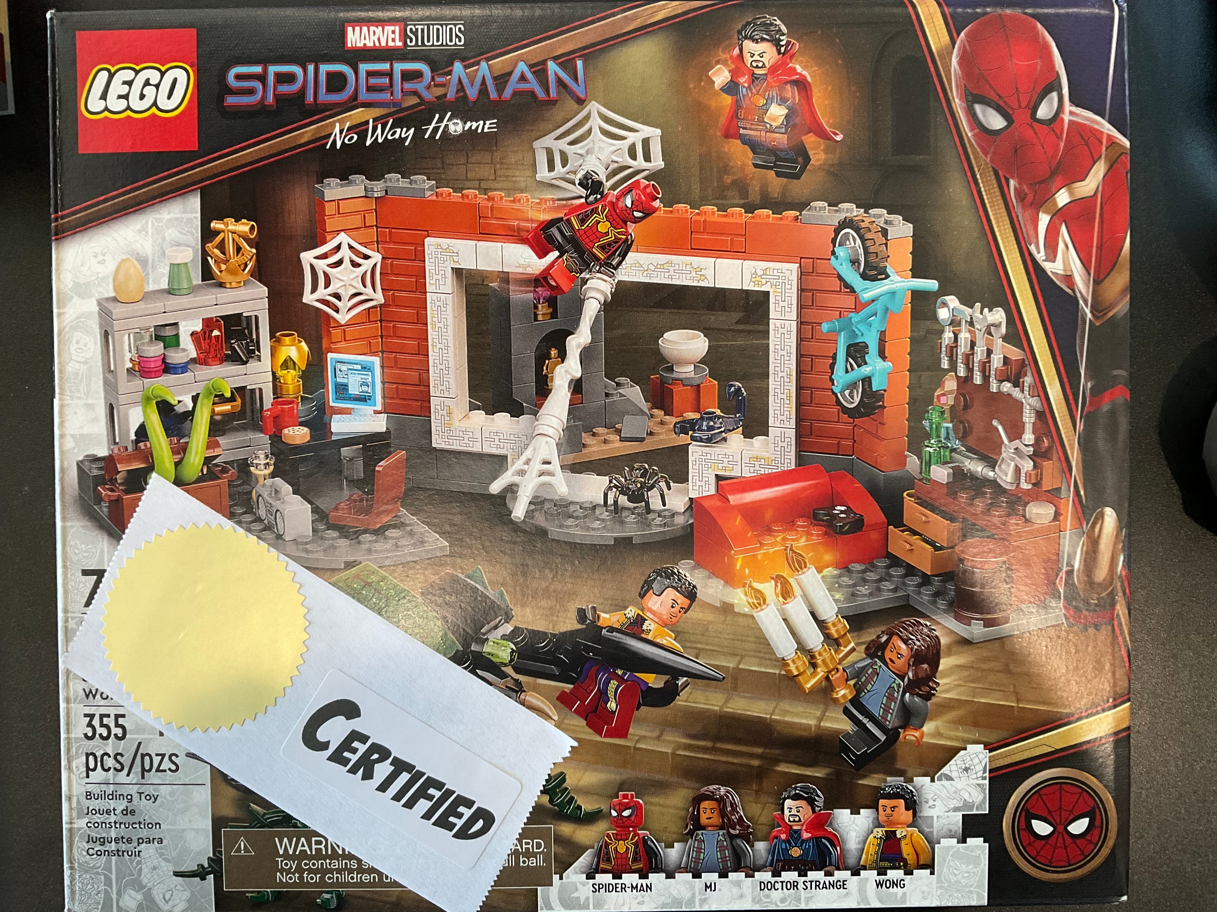 LEGO 76185 Spider-Man at the Sanctum Workshop - Certified