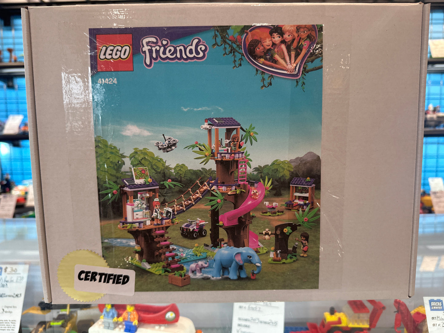 LEGO 41424 Jungle Rescue Base - Certified