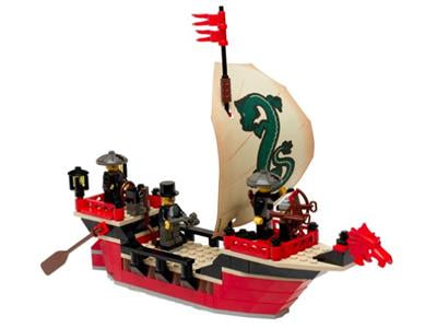 LEGO 7416 Adventurers Orient Expedition Emperor's Ship - Certified
