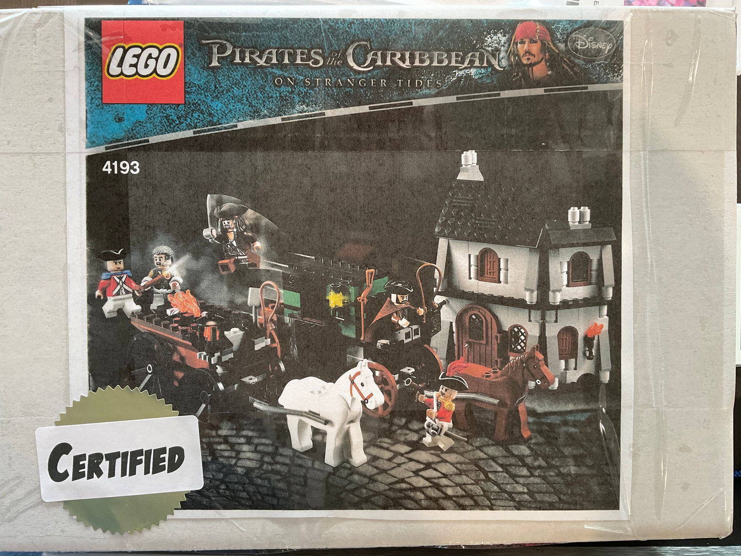 LEGO 4193 The London Escape - Certified