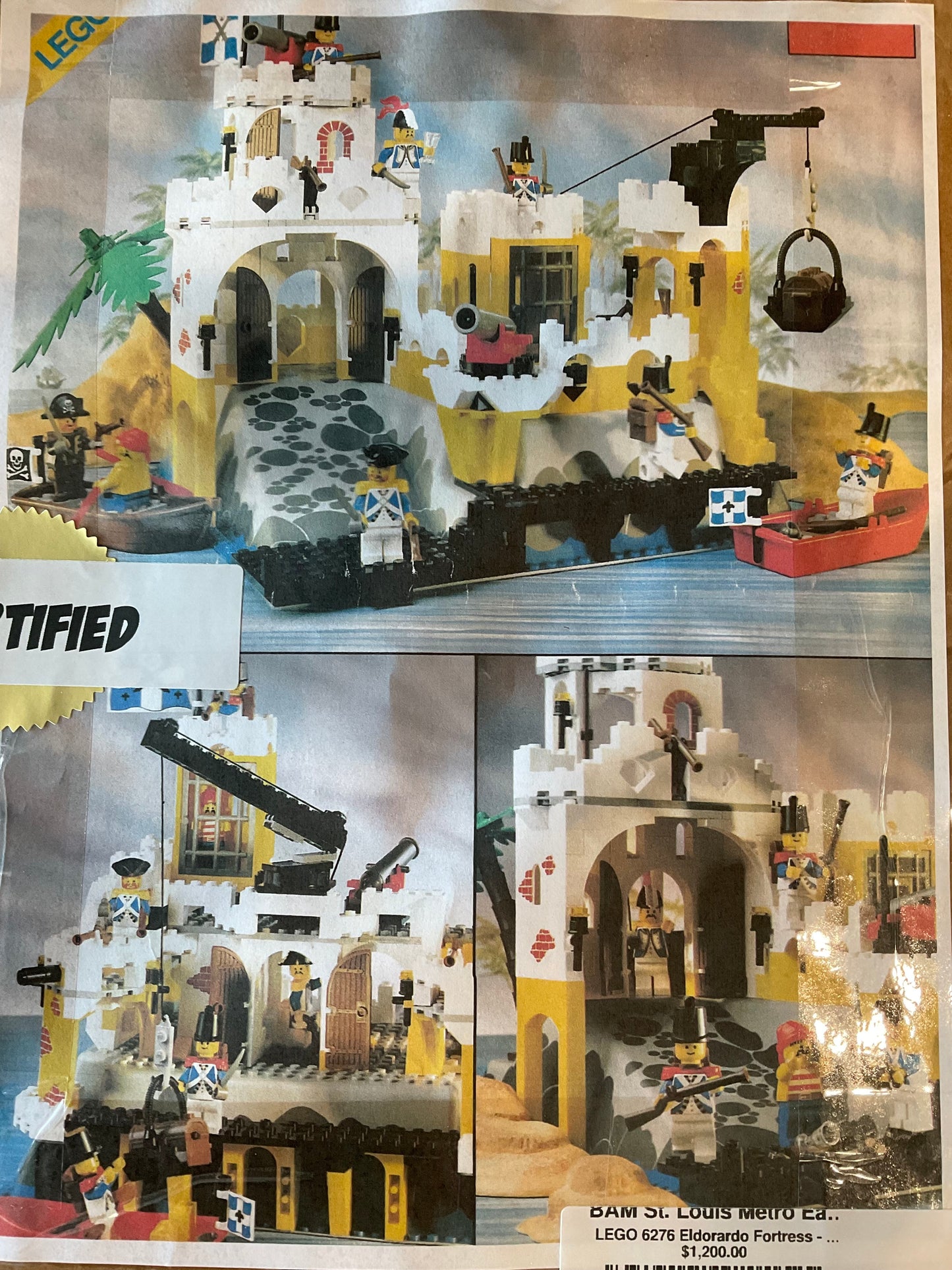 LEGO 6276 Eldorardo Fortress - Certified