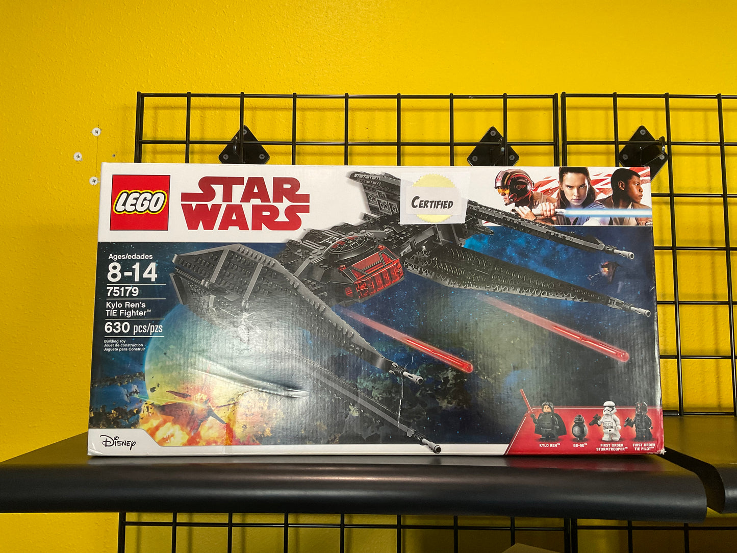 LEGO 75179 Kylo Ren's TIE Fighter - Certified