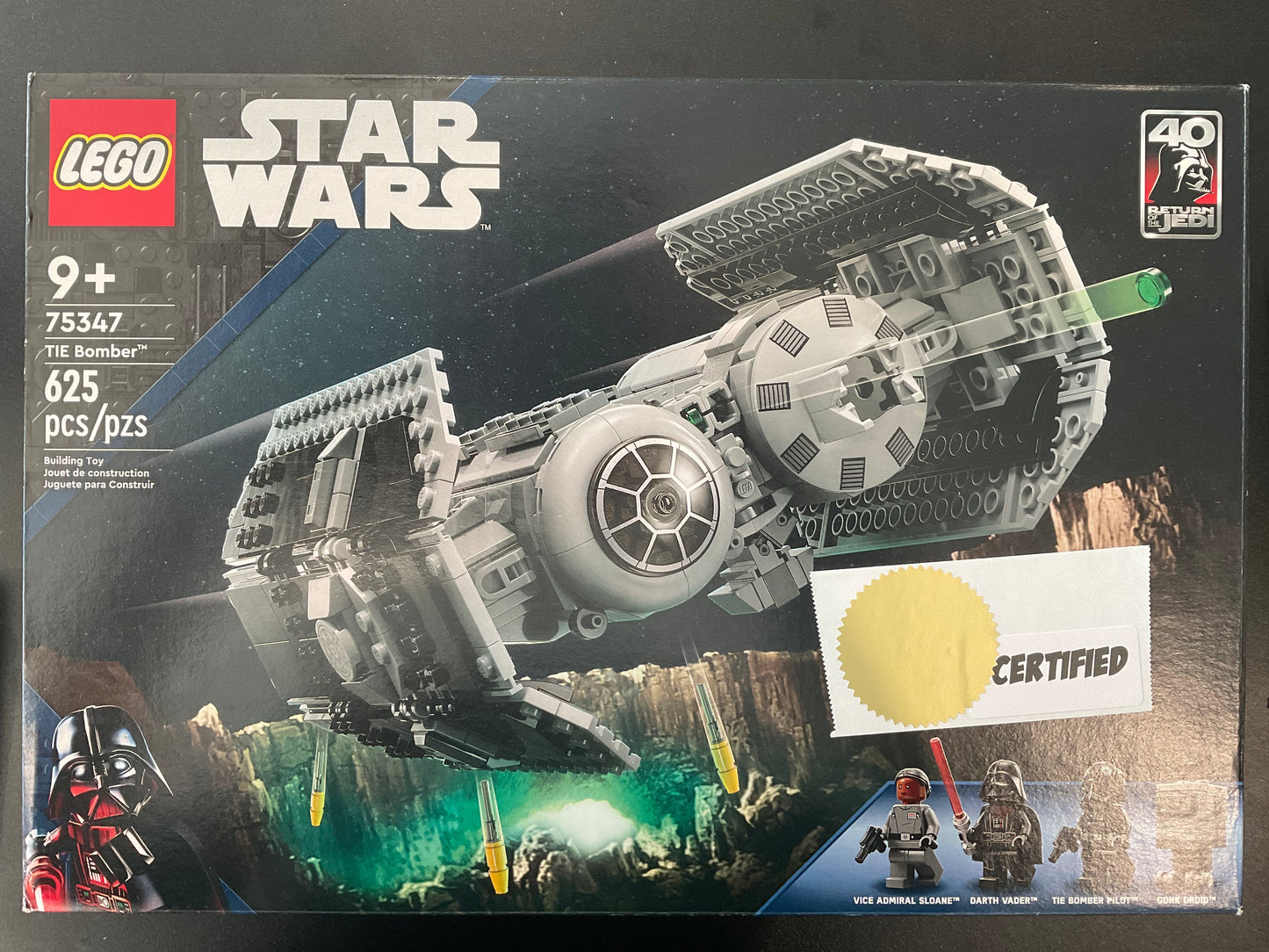 LEGO 75347 TIE Bomber - Certified