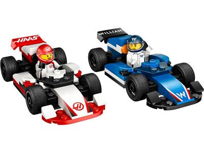 LEGO 60464 F1 Williams Racing & Haas F1 Race Cars - Certified