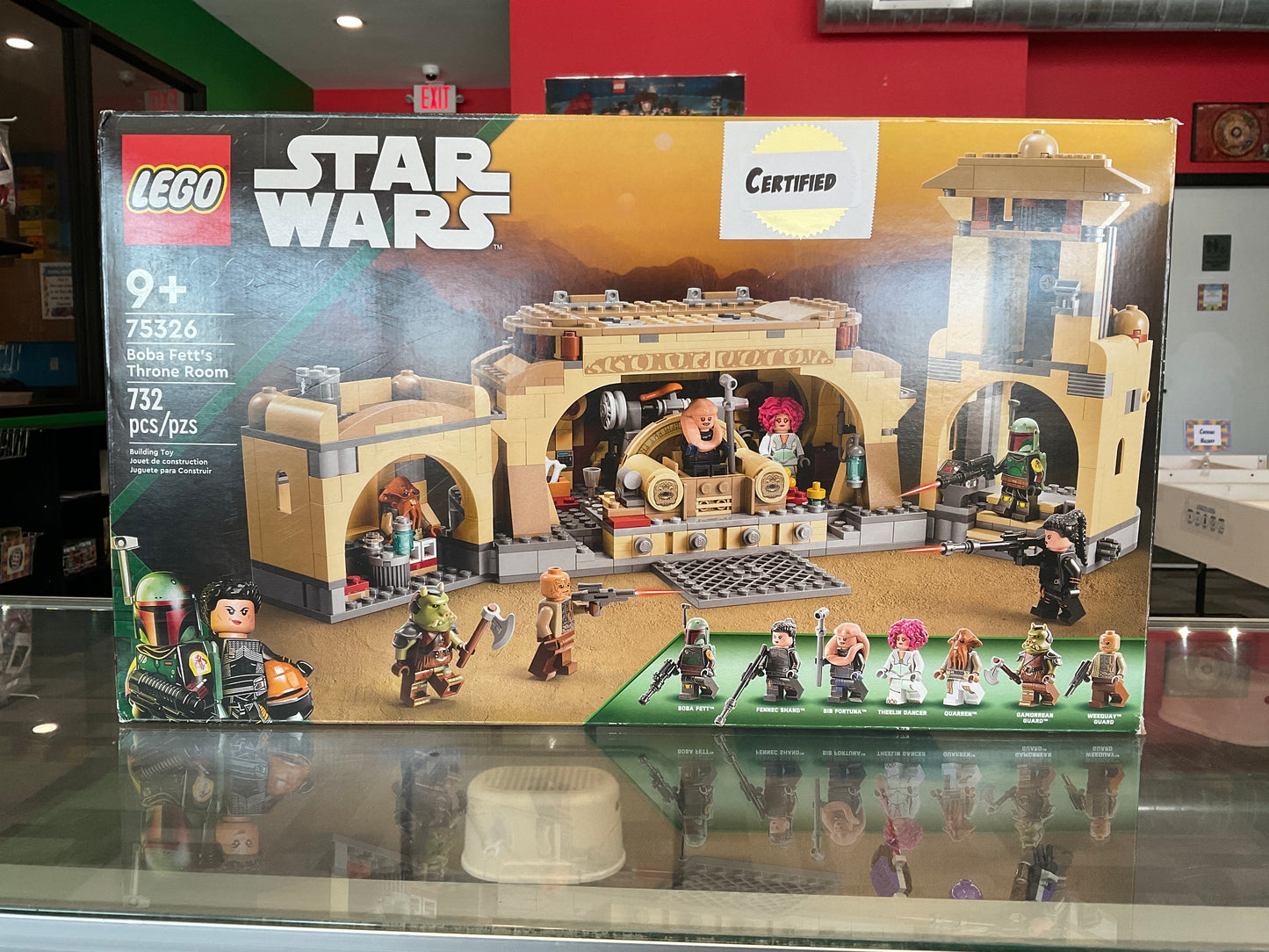 LEGO 75326 Boba Fett's Throne Room - Certified