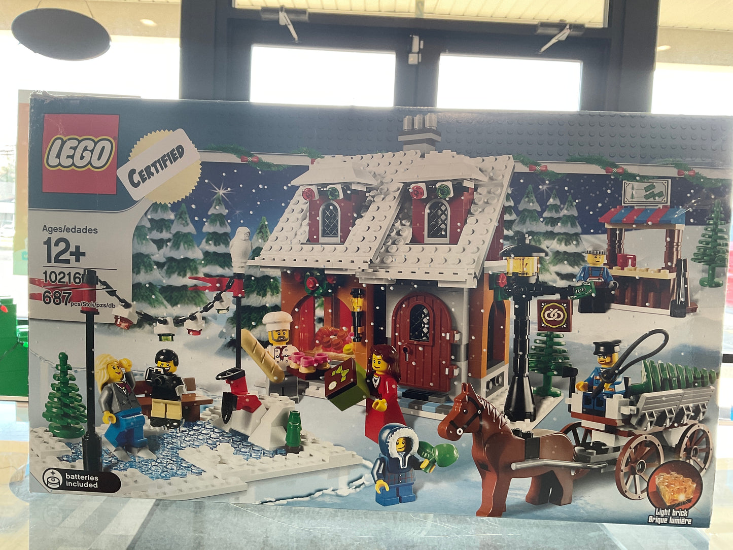 LEGO 10216 Winter Village Bakery - Certified