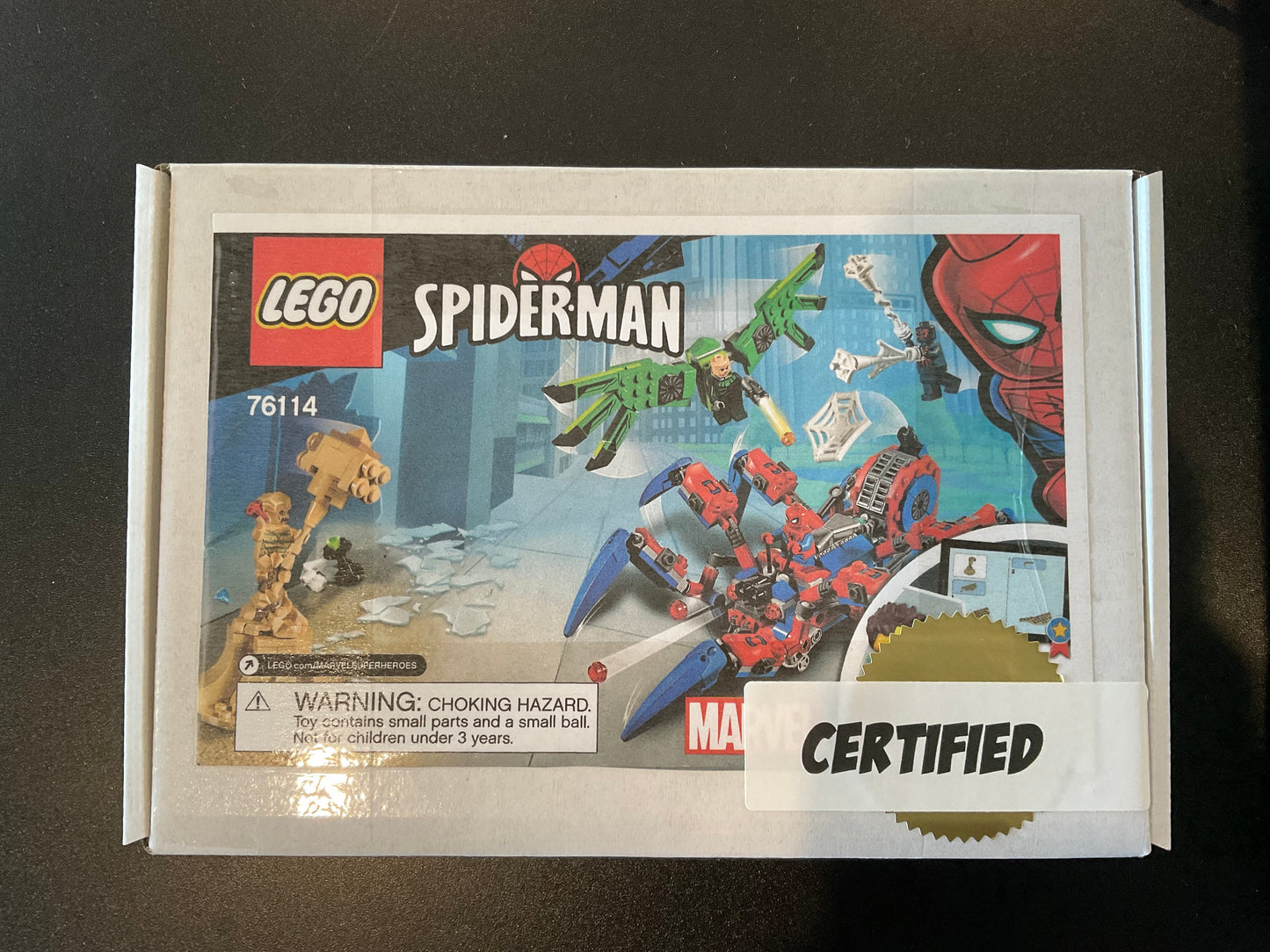 LEGO 76114 Spider-Man's Spider Crawler - Certified