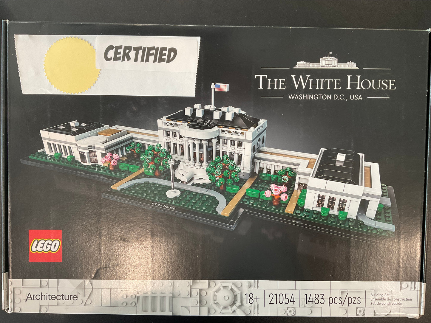LEGO 21054 The White House - Certified