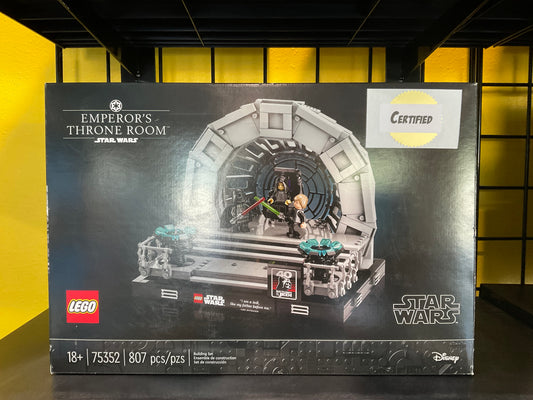 LEGO 75352 Emperor's Throne Room Diorama - Certified