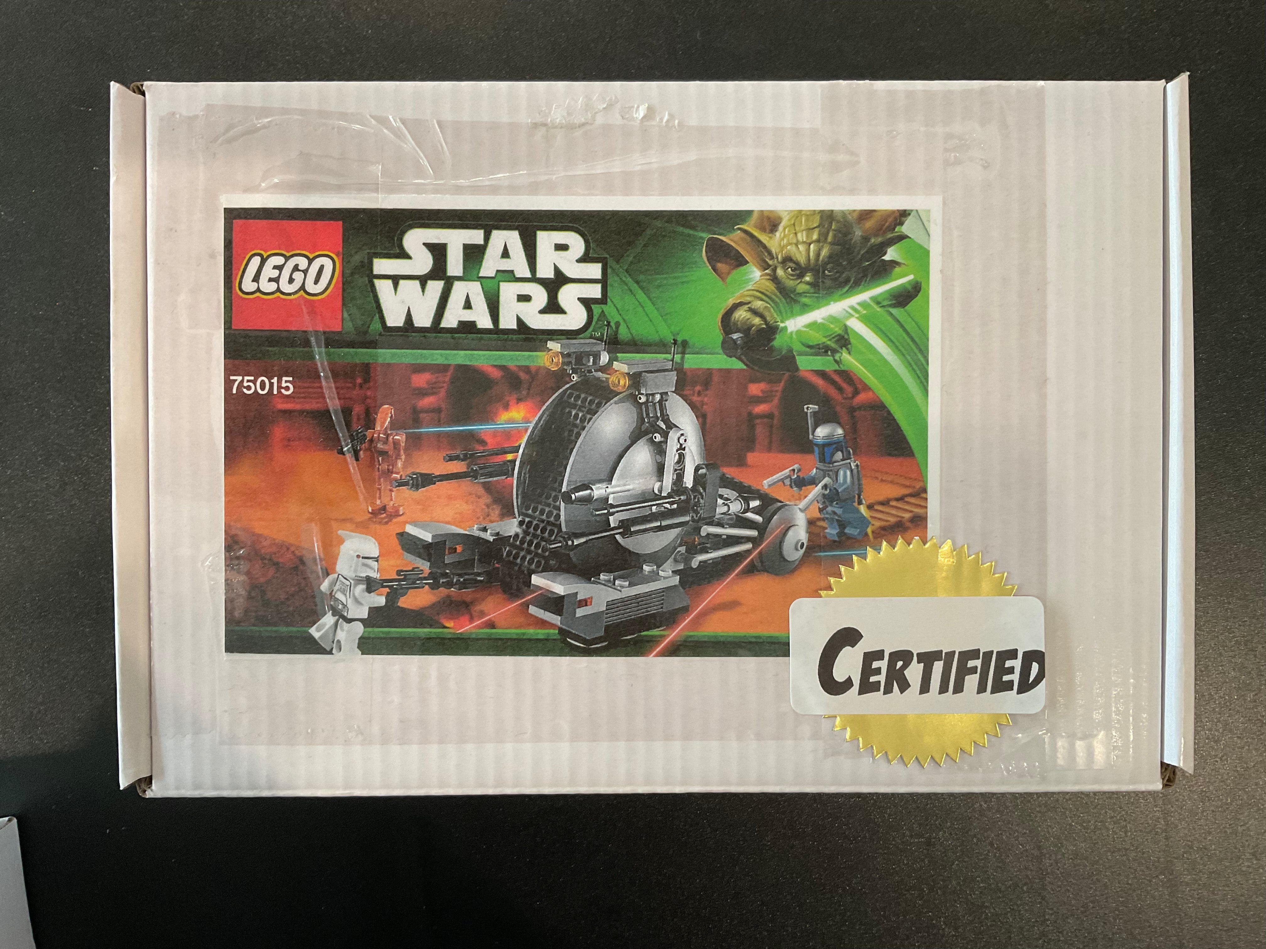 LEGO 75015 Corporate Alliance Tank Droid - Certified LEGO 75015 Corporate Alliance Tank Droid - Certified