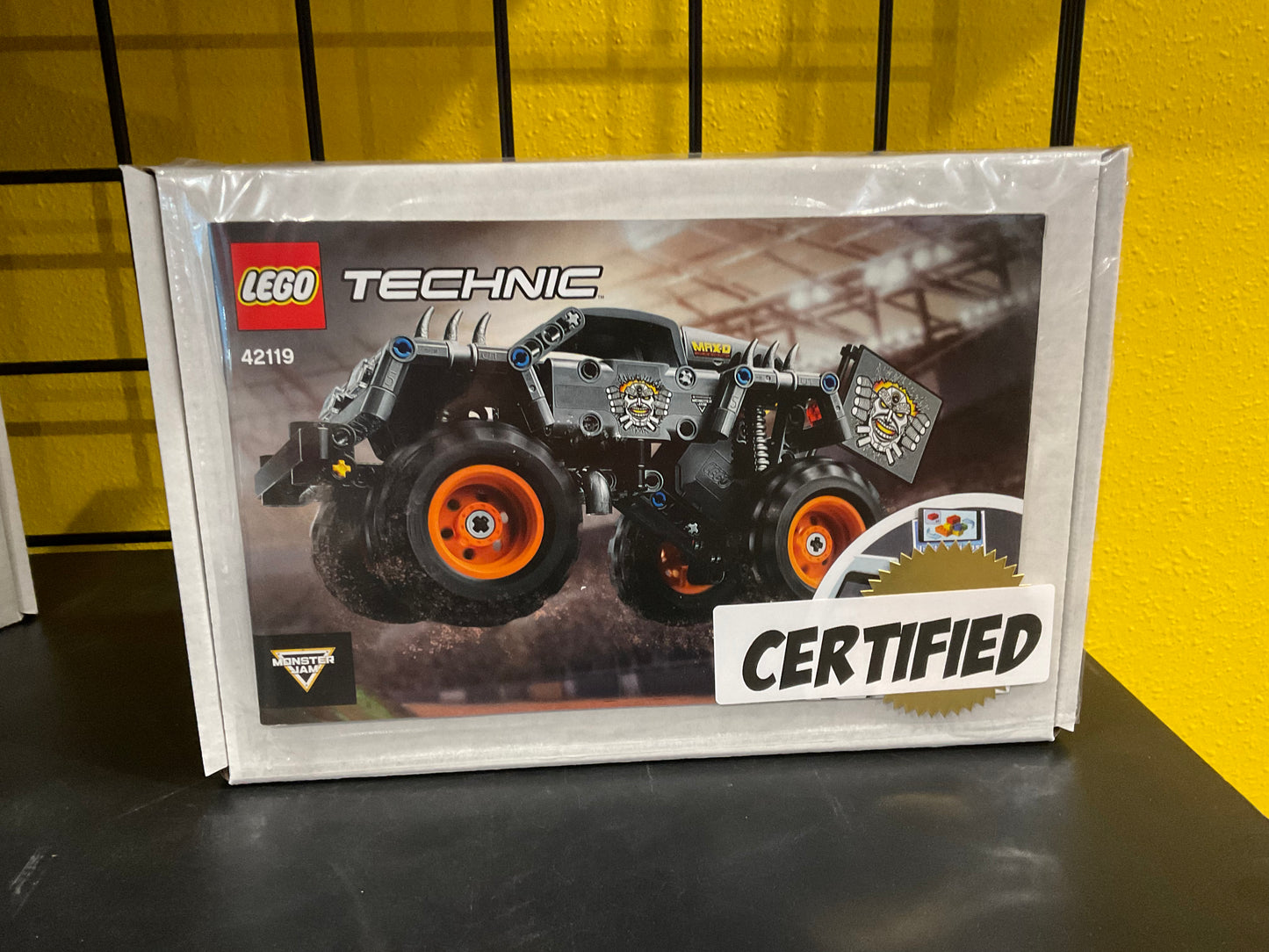 Monster Jam Max-D Certified