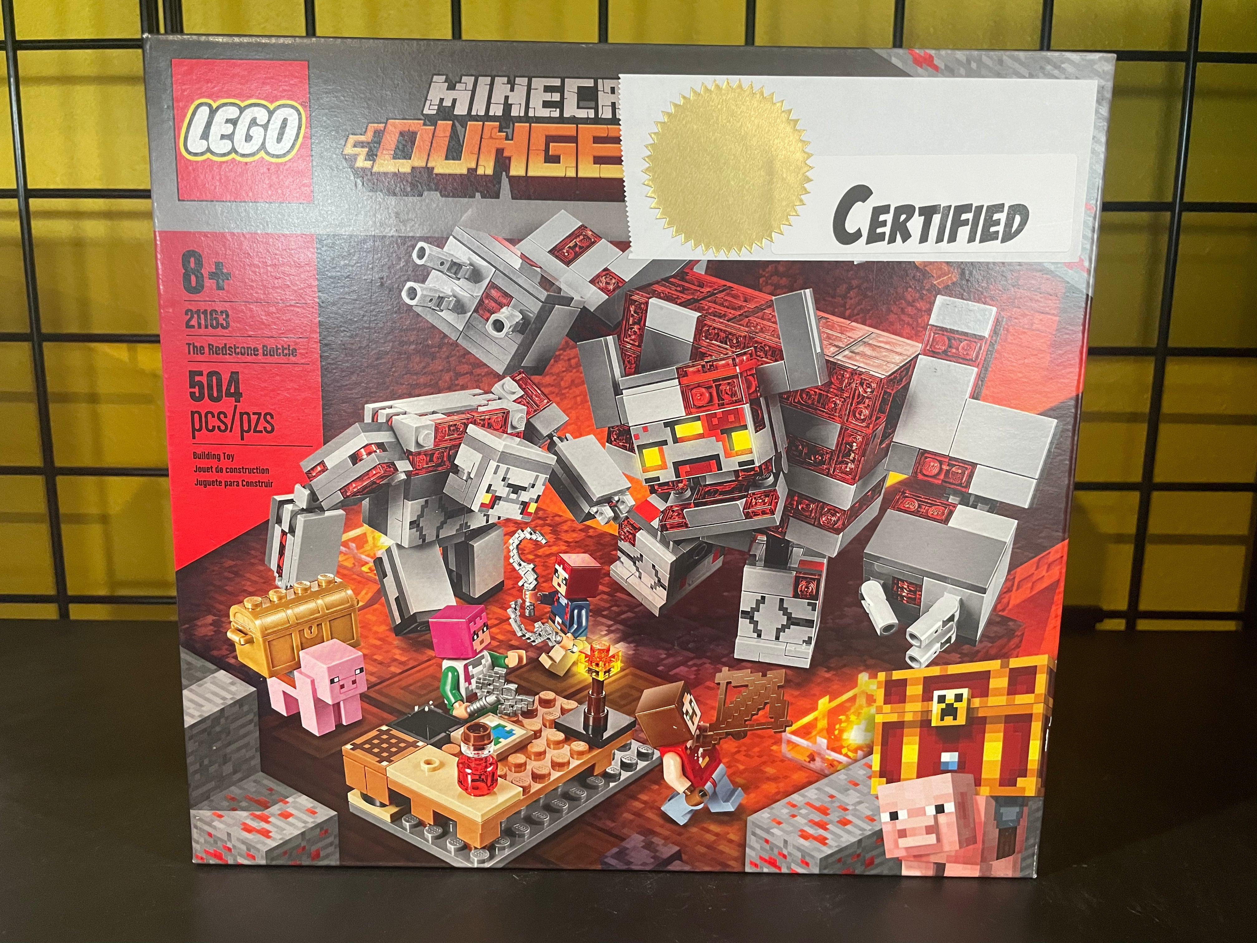 Redstone Minecraft Set Block NEW LEGO 21163 Minecraft Redstone