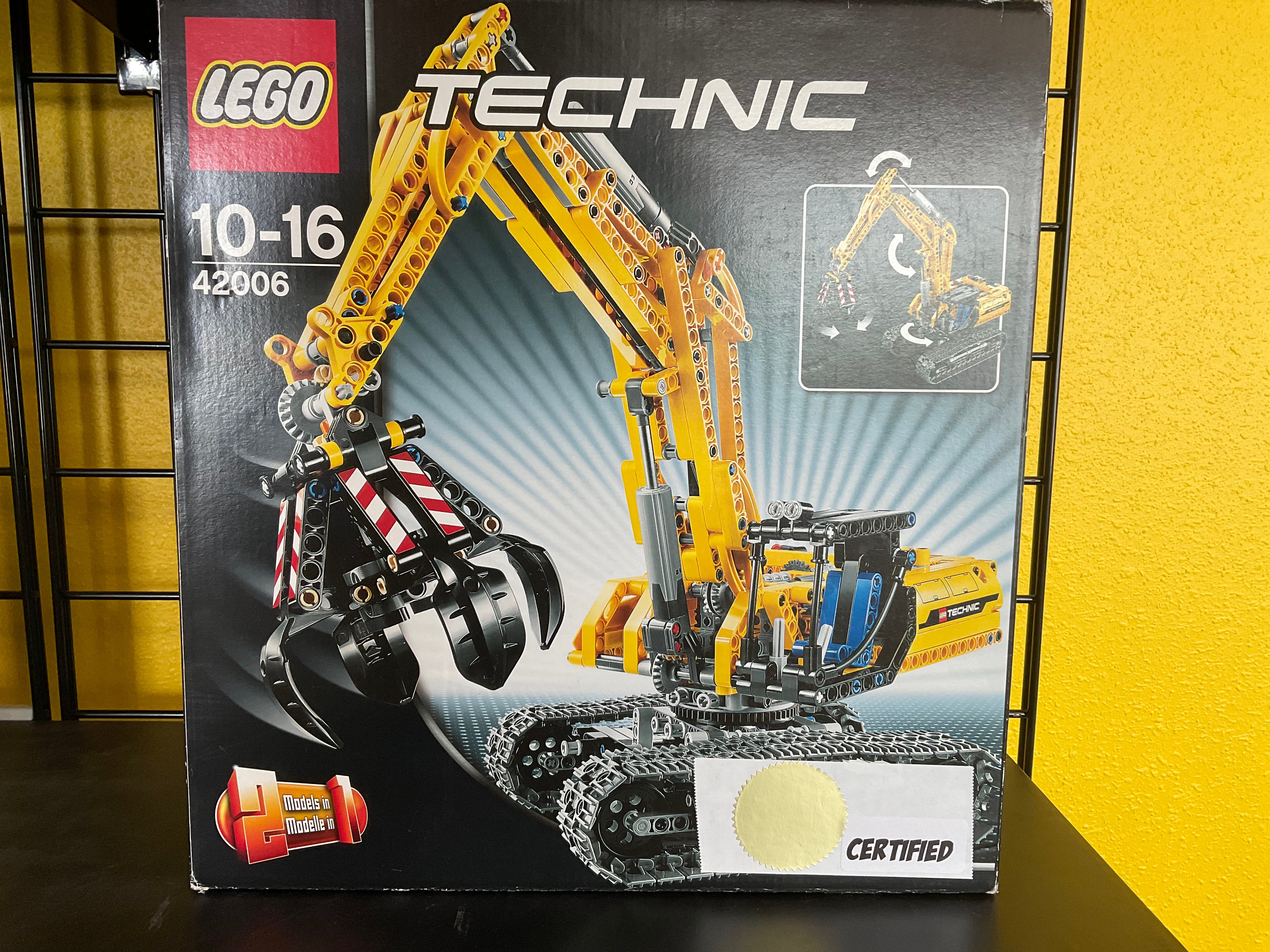 Technic Excavator - Certified – bricksandminfigsmetroeast