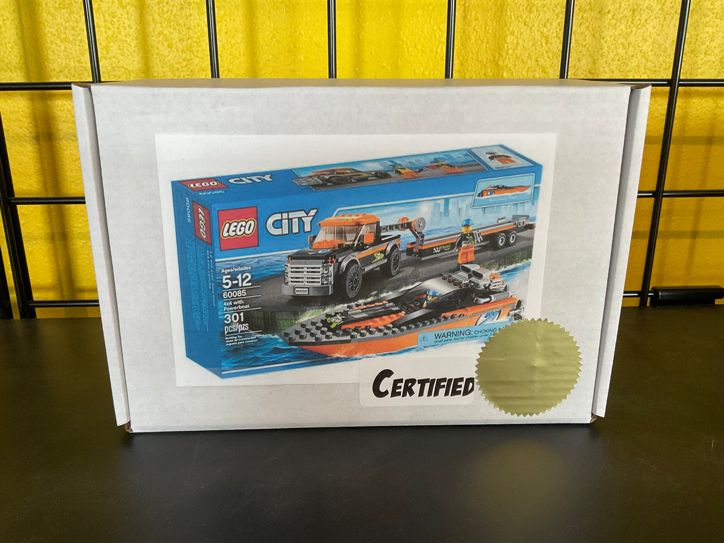 City Traffic 4x4 with Powerboat - Certified