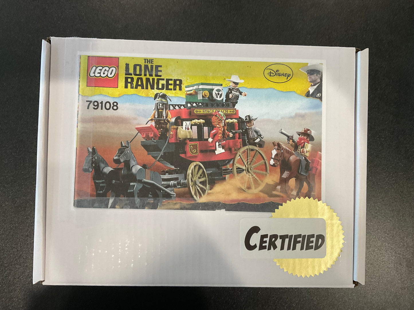 The Lone Ranger Stagecoach Escape - Certified