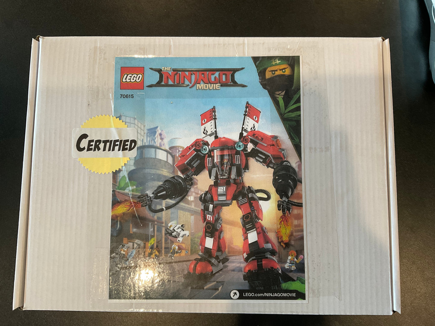 The LEGO Ninjago Movie Fire Mech - Certified