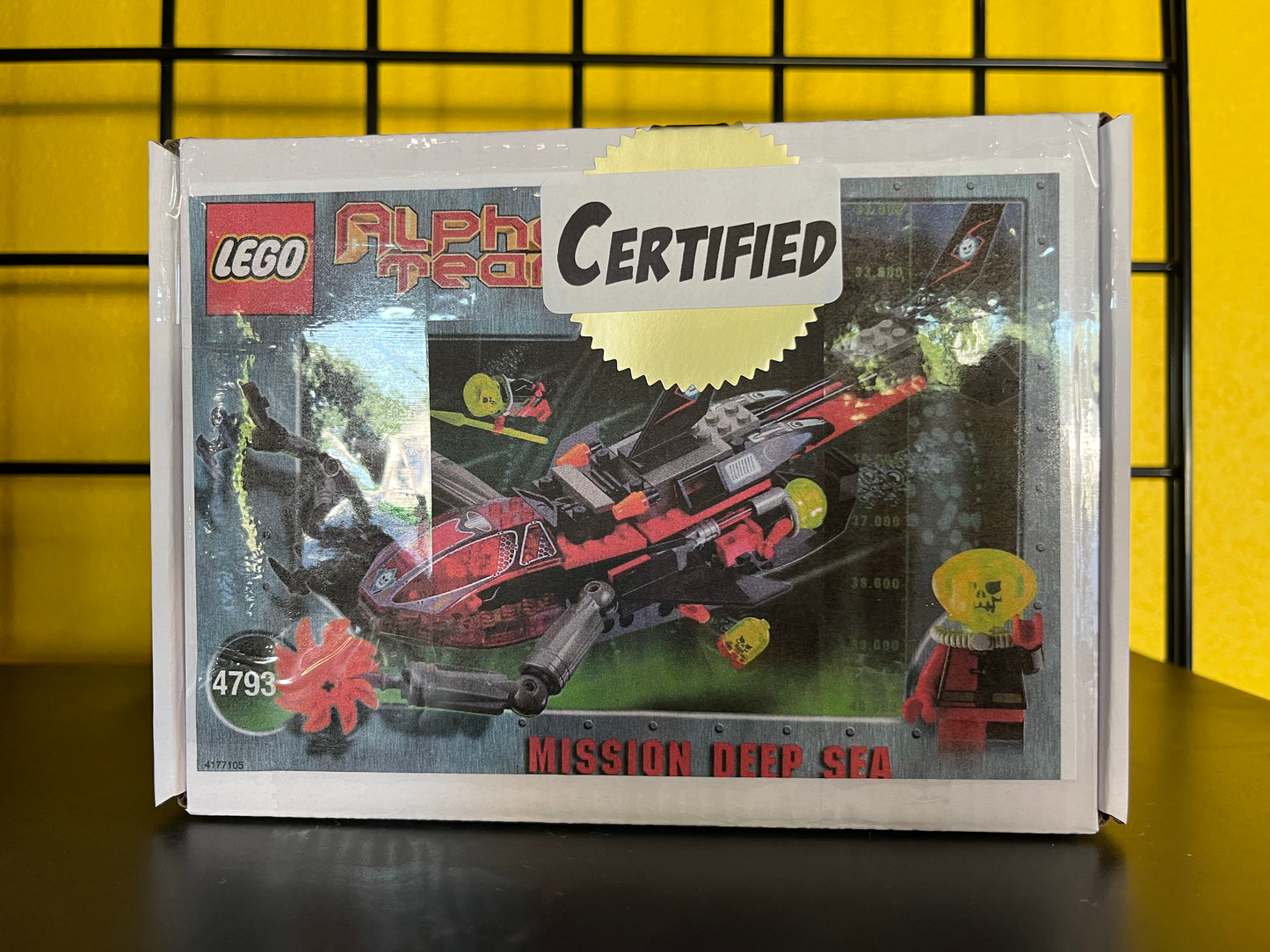 Alpha Team Mission Deep Sea Ogel Shark Sub - Certified