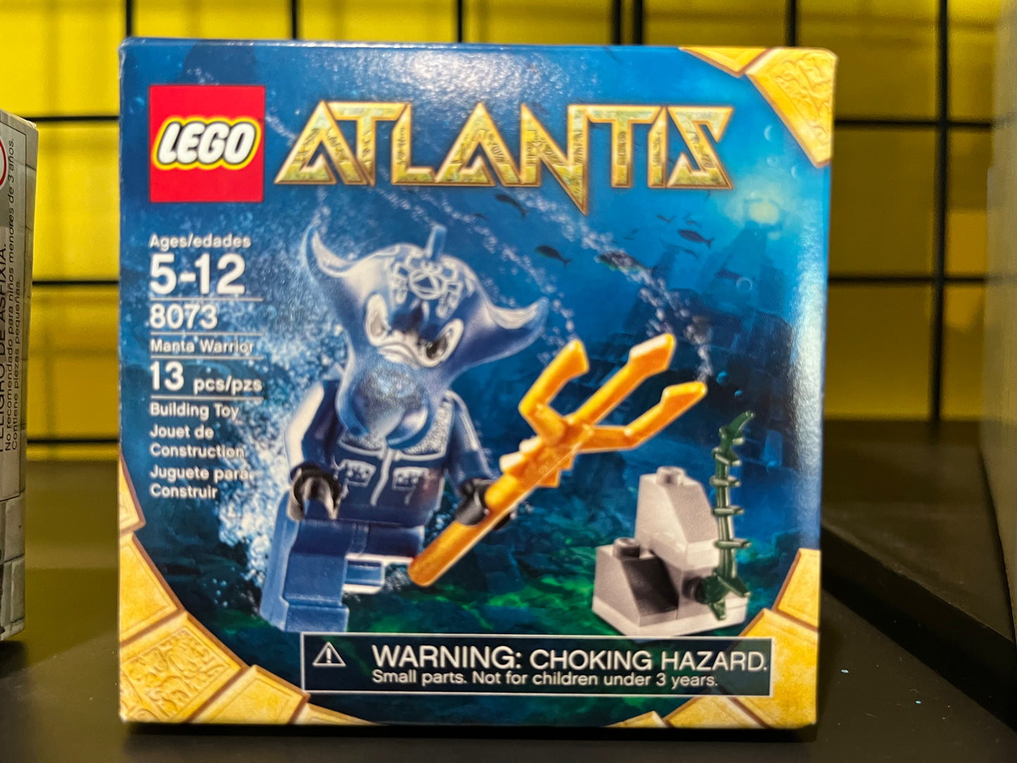 Lego Atlantis Manta Warrior 8073 - Certified