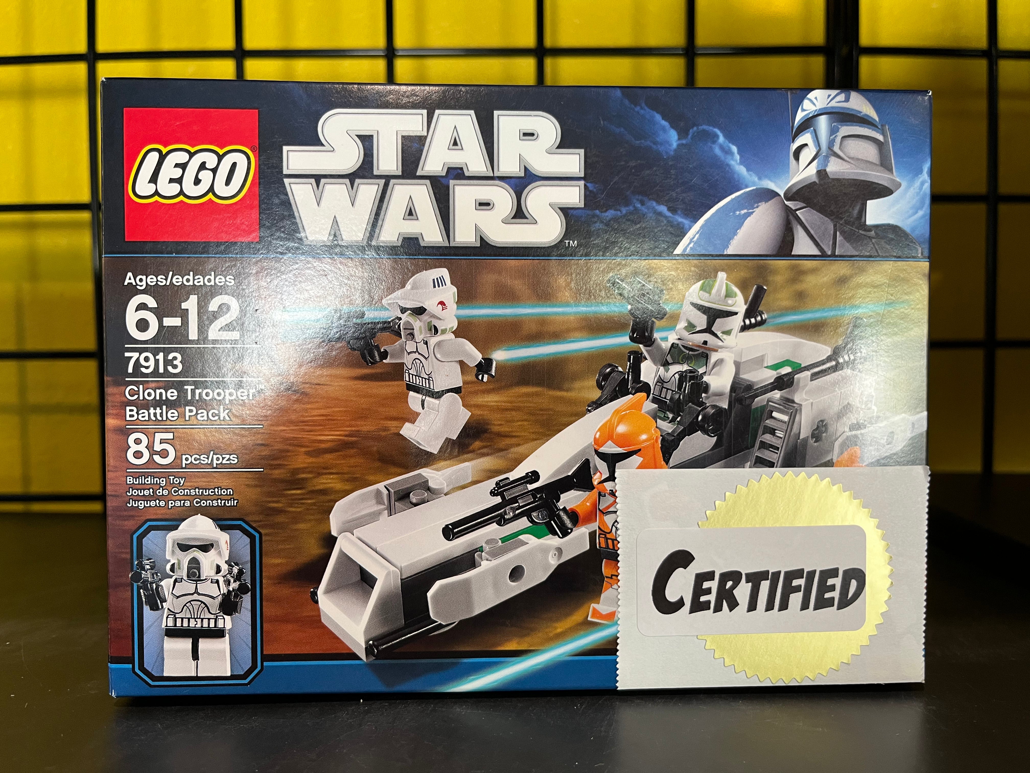 Lego Star Wars Clone Trooper Battle Pack 7913 Certified