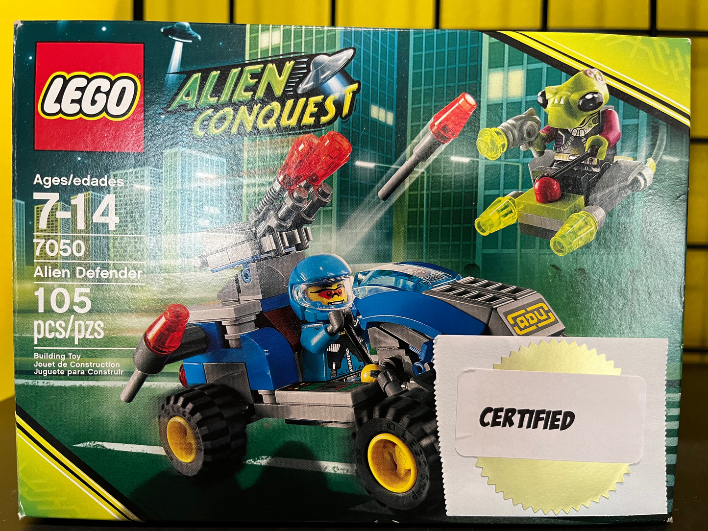 Lego Alien Conquest Alien Defender 7050 - Certified