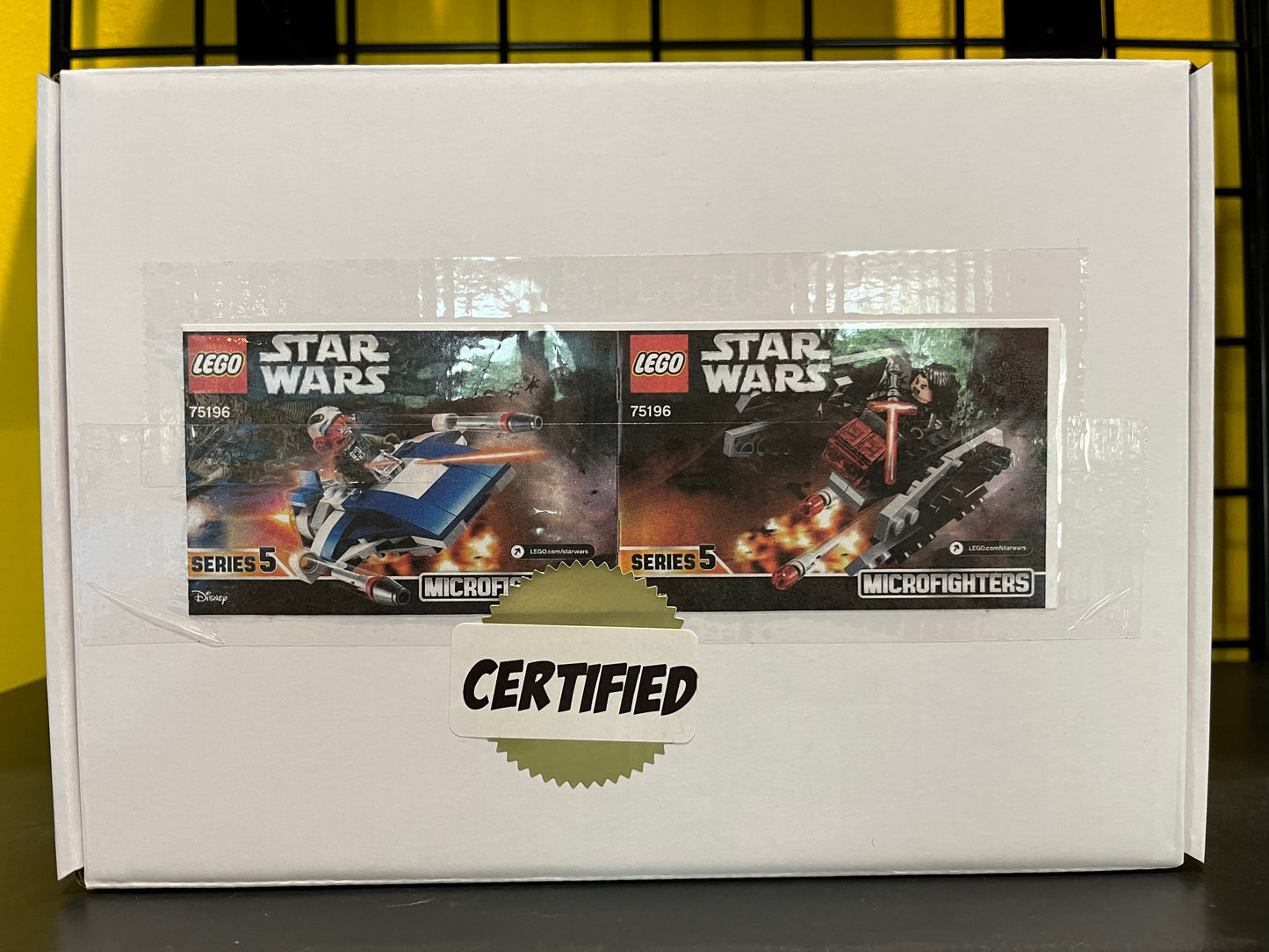 75196 LEGO Star Wars A-Wing vs. TIE Silencer Microfighters- CERTIFIED