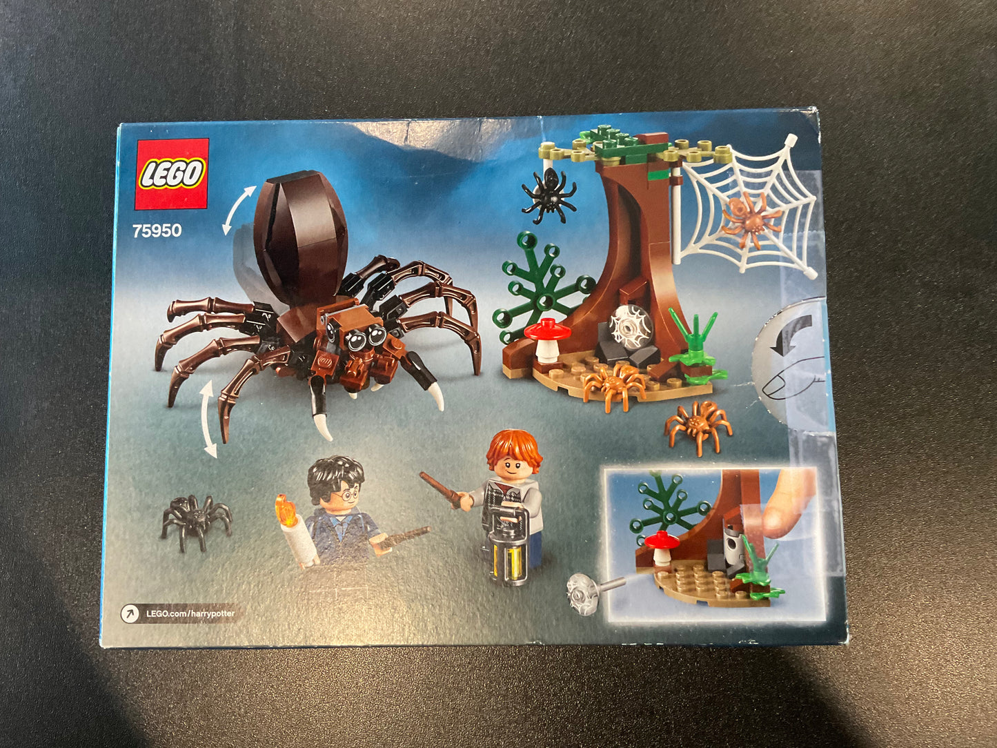 LEGO 75950 Aragog's Lair - Certified